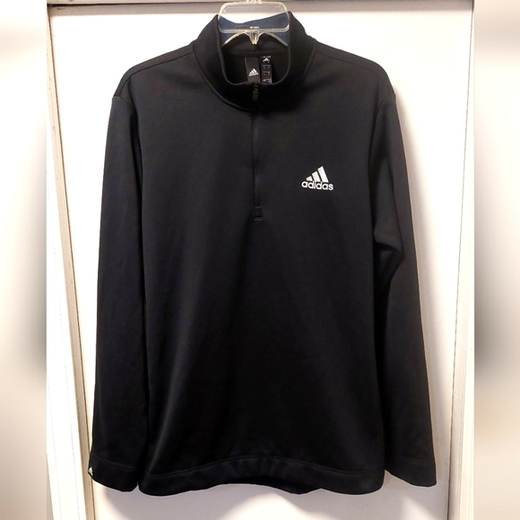 ADIDAS Aeroready 1/4 Zip Pullover Sweatshirt - Picture 2 of 10